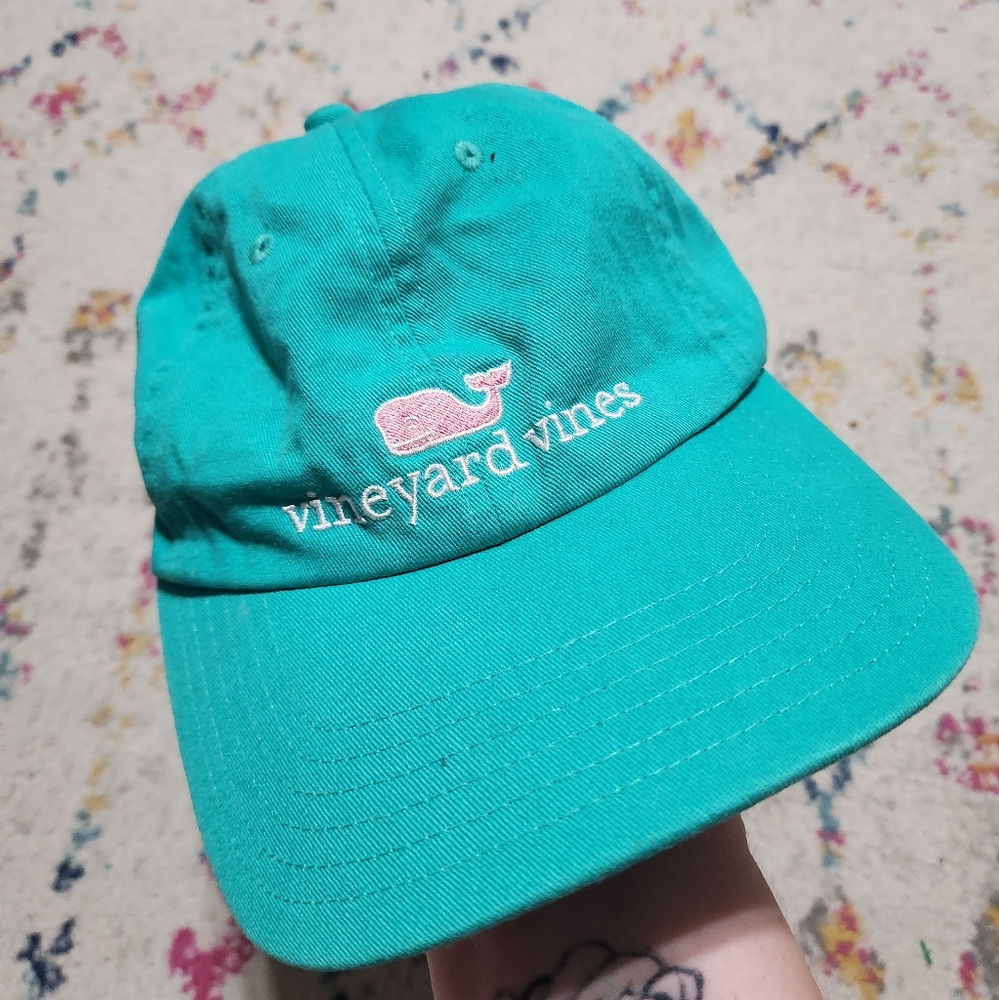 💘 Blue Vineyard Vines Baseball Cap
